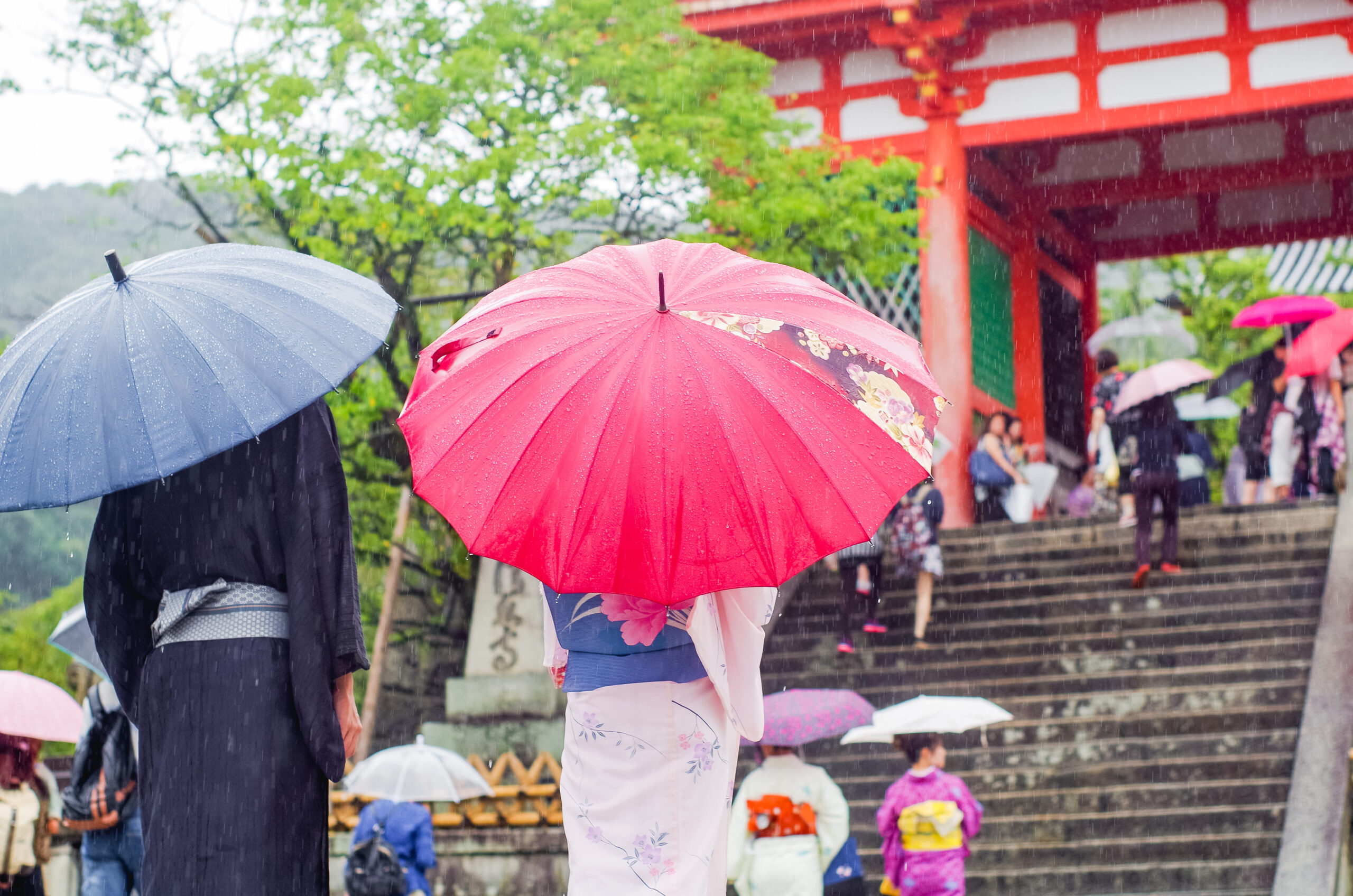 雨の日